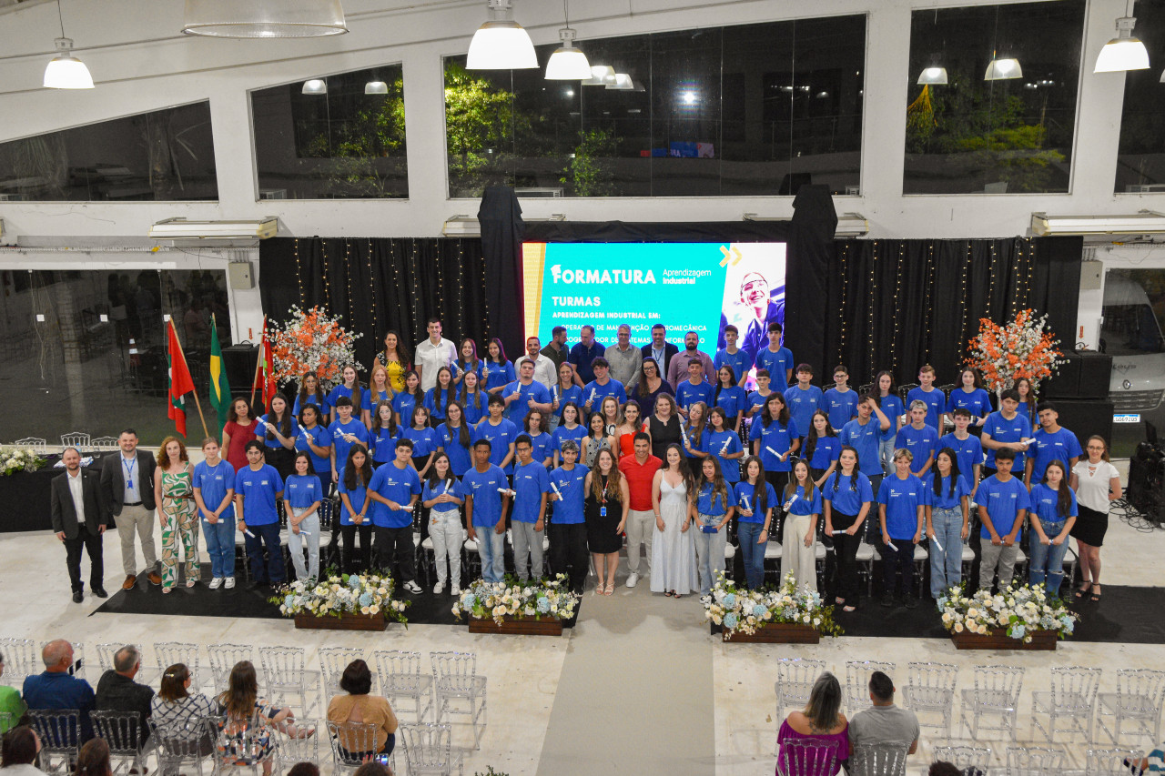 SENAI Concórdia forma 130 alunos em dezembro
