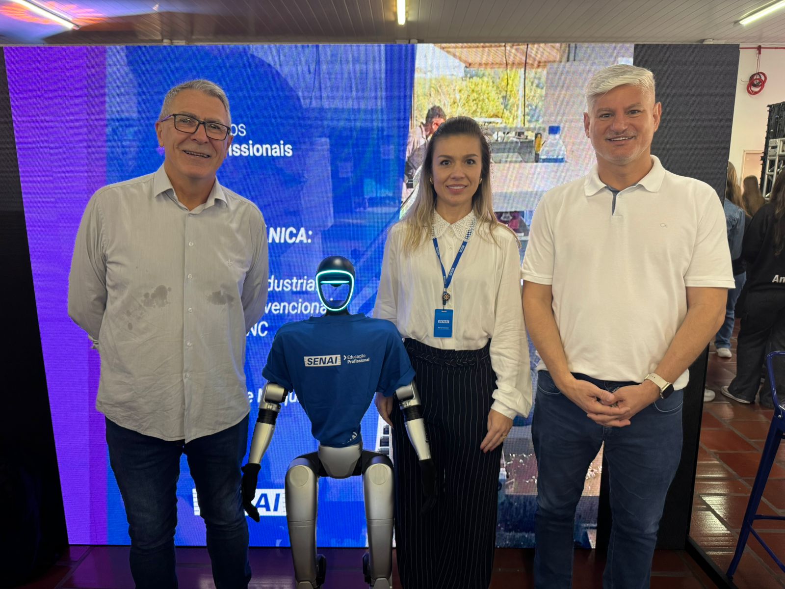 SESI/SENAI leva tecnologia e educação profissional à 1ª EDUCON