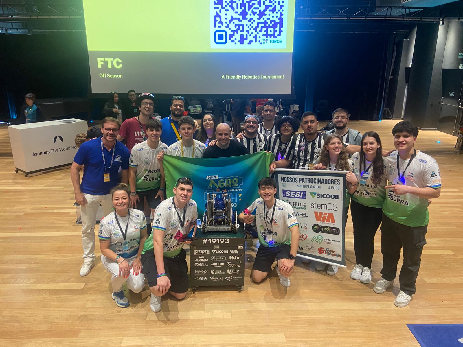 Robótica: Escola Sesi de Concórdia é premiada em evento nacional