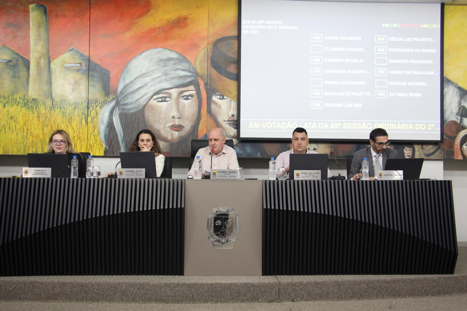 Câmara aprova em segunda votação projeto que mantém tarifa do transporte coletivo em Concórdia em 2026